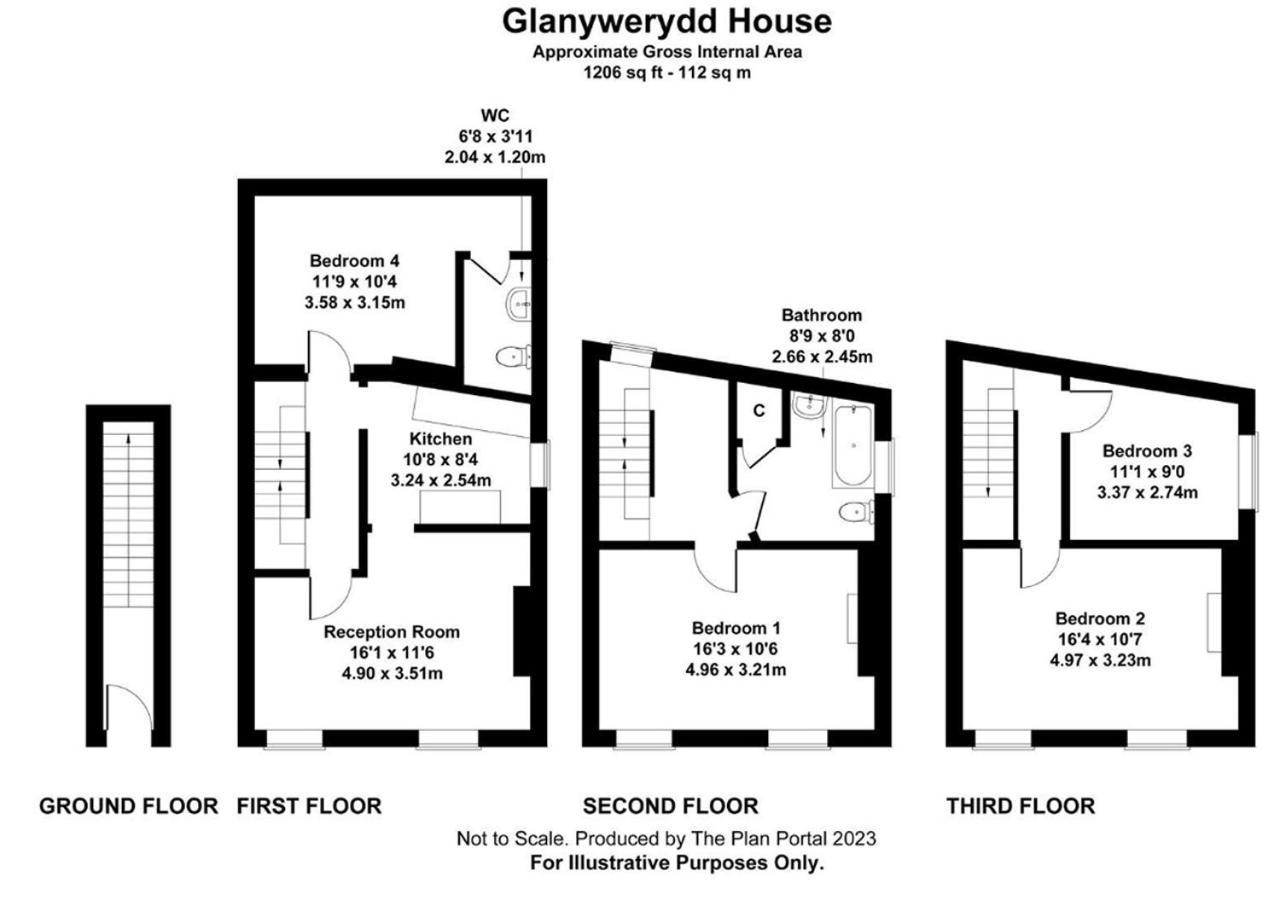 Luxury 4 Bedroom Seaside Apartment - Glan Y Werydd House Barmouth Buitenkant foto